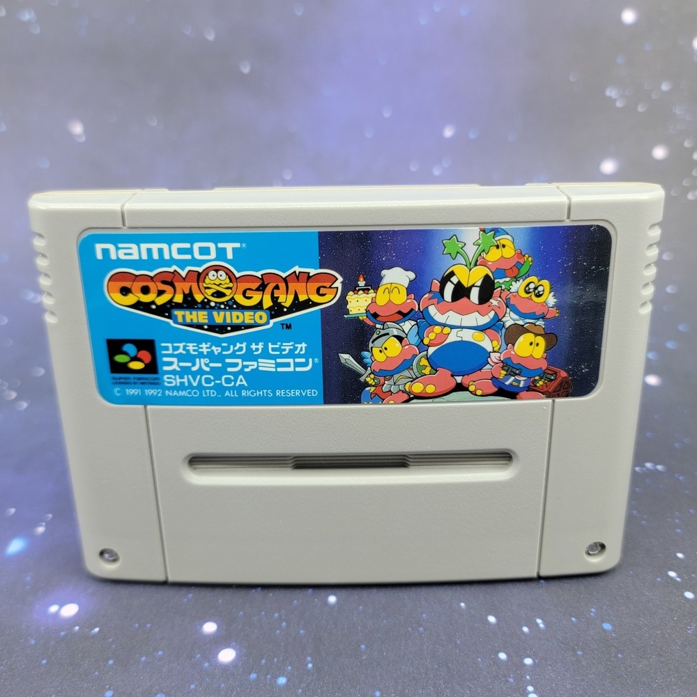 Cosmo‎ Gang The Video (Nintendo Super Famicom) Japanese Game 0786